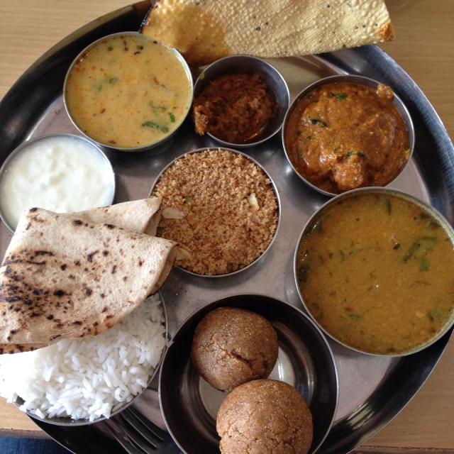 A Rajasthani thali. 2015 was the year I first got exposed and immersed in Indian cuisine.