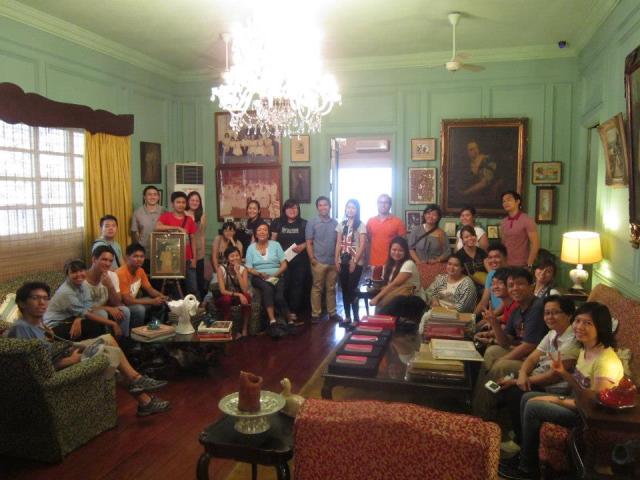 The biggest group I've toured at La Cocina de Tita Moning, members and friends of the Heritage Conservation Society - Youth.
