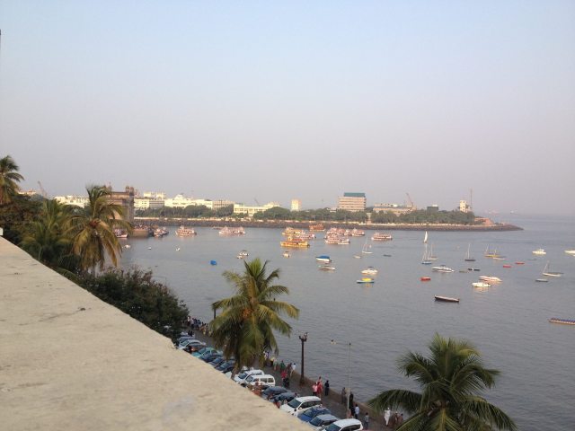 The view from the Sea Palace Hotel